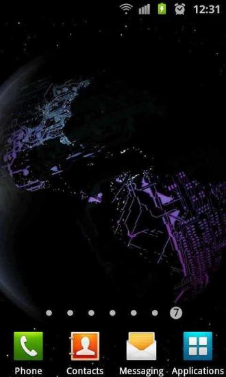 3D高清地球旋轉(zhuǎn)動(dòng)態(tài)壁紙(Earth HD Deluxe Edition) v3.5.0 安卓版 1