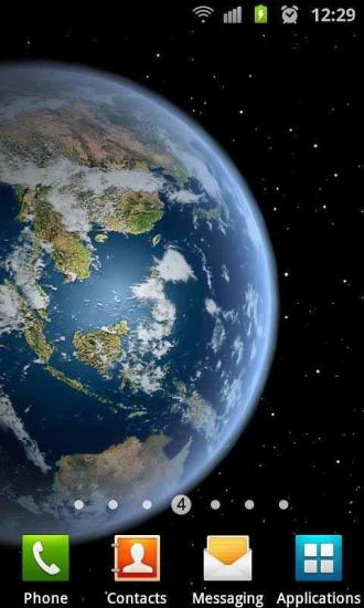 3D高清地球旋轉(zhuǎn)動(dòng)態(tài)壁紙(Earth HD Deluxe Edition) v3.5.0 安卓版 0