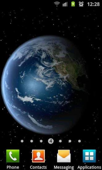 3D高清地球旋轉(zhuǎn)動(dòng)態(tài)壁紙(Earth HD Deluxe Edition) v3.5.0 安卓版 3