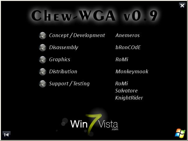 chew wga激活工具0