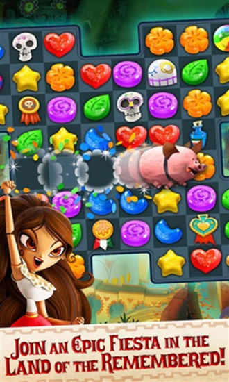 生命之書糖果粉碎(Book of Life Sugar Smash) v3.25.153 安卓版 3