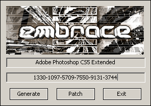 ps CS5 Extended注冊機