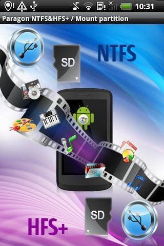 NTFS格式掛載軟件(Paragon NTFS&HFS+) v1.14 安卓版 2