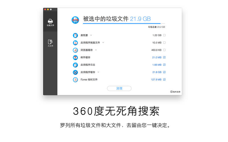 Dr. Cleaner for mac(蘋果磁盤清理工具) v2.0.0 官方版 0