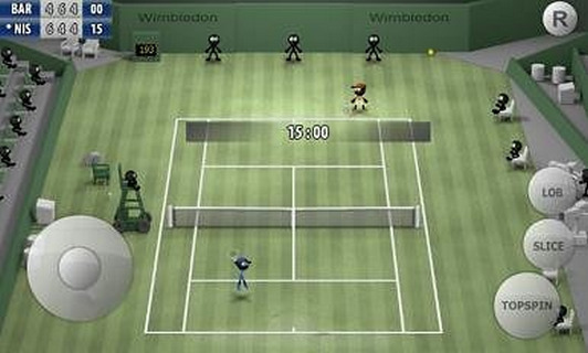 火柴人網(wǎng)球中文版(Stickman Tennis) v1.0 安卓版 2