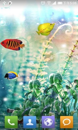 3D夢幻水族館動態(tài)壁紙app