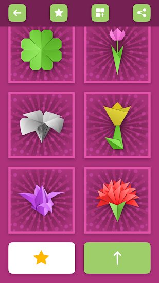 折紙花卉紙計(jì)劃軟件(Origami Flowers) v1.2 安卓版 0