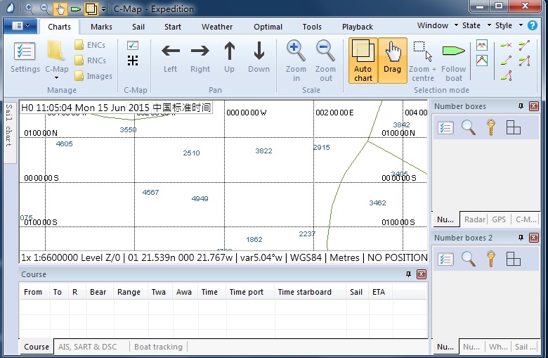 海洋導(dǎo)航軟件(expedition) v10.02 官方版 0