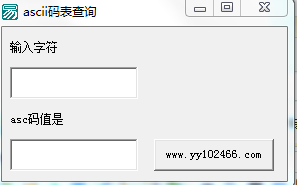 ascii碼表查詢工具 v1.0 綠色免費(fèi)版 0