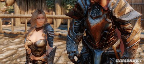 上古卷軸5天際御姐牧師奧妮安MOD v1.0 綠色版 0
