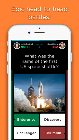 QuizUp iphone版((知識(shí)競(jìng)猜)) v2.0.1 蘋(píng)果手機(jī)版 1