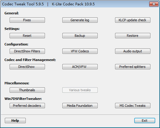 萬能影音解碼器(K-Lite Mega Codec Pack) v11.2.5 官方完整版_解碼器包鼻祖 0