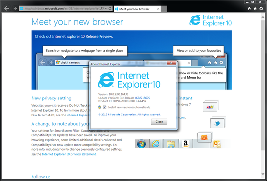 internet explorer 10 win7版