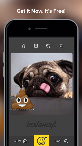 Instamoji iPhone版(圖片表情) v2.5 蘋果手機版 0