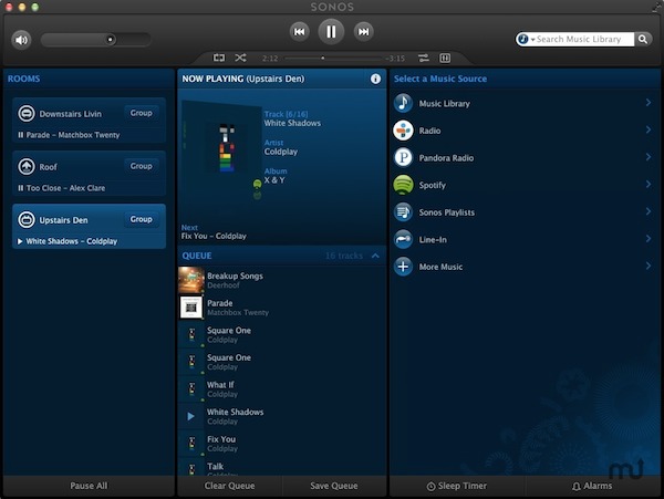 Sonos for mac v5.2 蘋果電腦版_原桌面的Sonos控制器 0