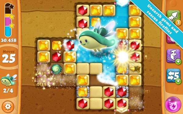 鉆石礦工傳奇內(nèi)購修改版(Diamond Digger Saga) v1.21.0 安卓無限金幣鉆石版 1
