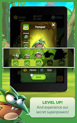 呆萌小怪物無限鉆石金幣版(best fiends) v7.9.2 安卓內購版 3