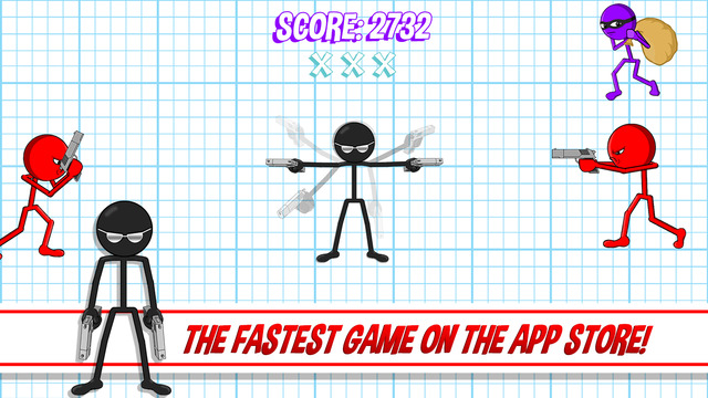 火柴人槍戰(zhàn)2外服版(Gun Fu: Stickman 2) v1.2.0 安卓無限金幣版 3