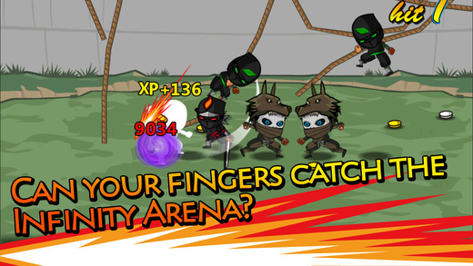 忍者無(wú)限2(Ninjas Infinity) v1.0 安卓無(wú)限金幣版 3