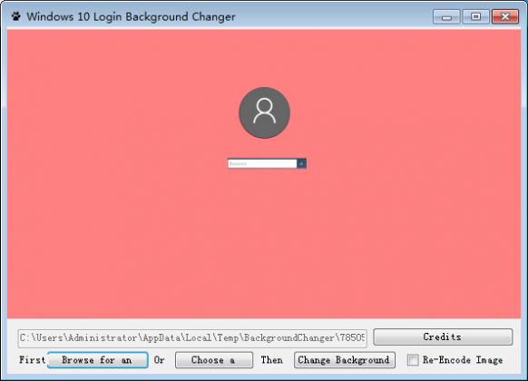 Win10登錄界面修改器 v1.0.0.0 綠色版 0