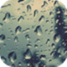 iPhone雨滴鎖屏