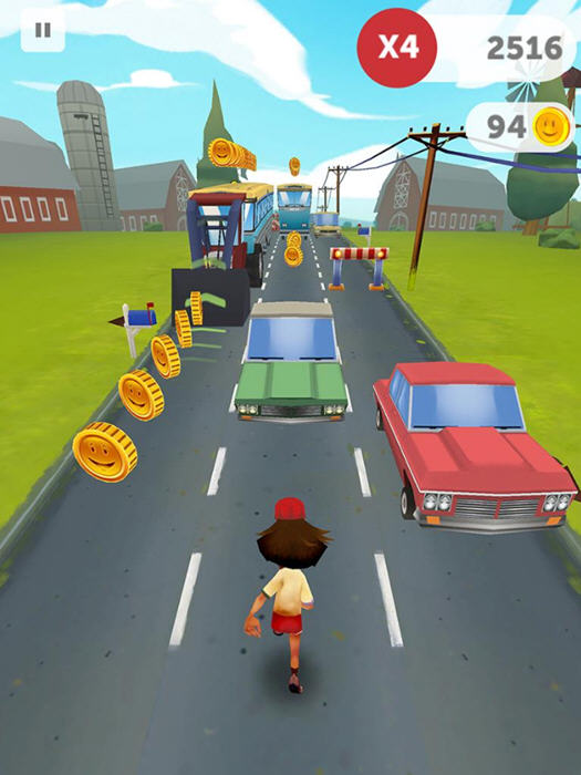 阿甘快跑內(nèi)購修改版 v1.2.1 安卓無限金幣巧克力版 1
