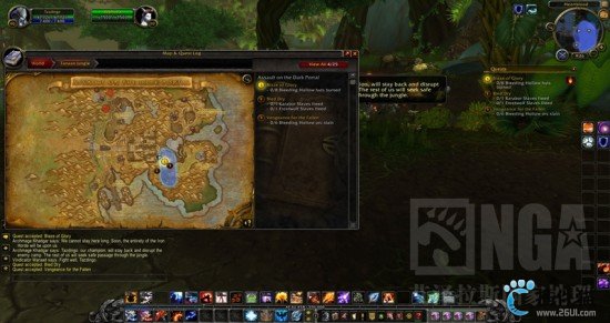 wow魔獸世界6.2塔納安叢林稀有寶箱插件 綠色版 0