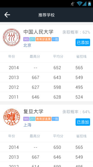 學校說(高考擇校) v1.1 安卓版 2