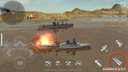 3d直升機炮艇戰(zhàn)正版中文版 v2.3.6 安卓版 1