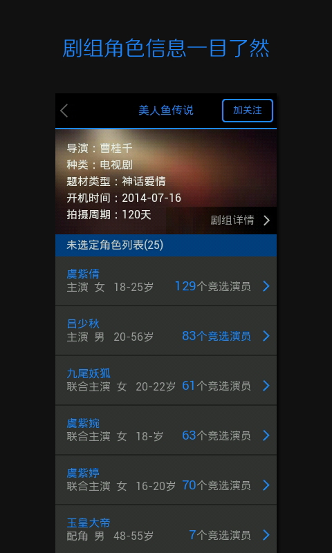 選演員app V1.3.2 安卓版 3