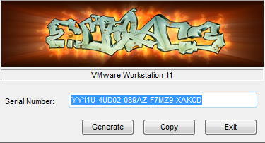 vmware11注冊機