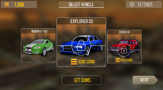 僵尸逃生駕駛3D內(nèi)購(gòu)修改版(Zombie Escape Driving 3D) v1.1 安卓無(wú)限金幣版 3