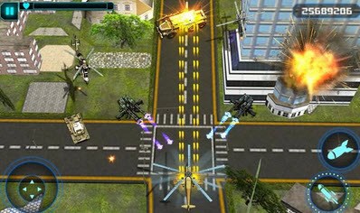 空中打擊3D內(nèi)購修改版 v1.0 安卓無限金幣版 3