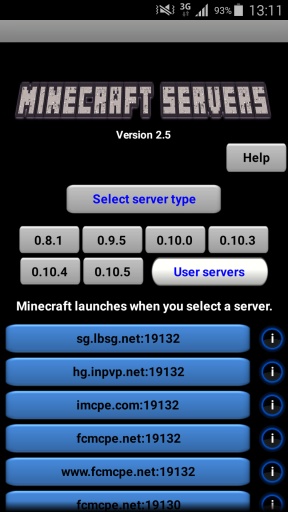 我的世界服務(wù)器(minecraft - pocket edition) v2.5 安卓版 0