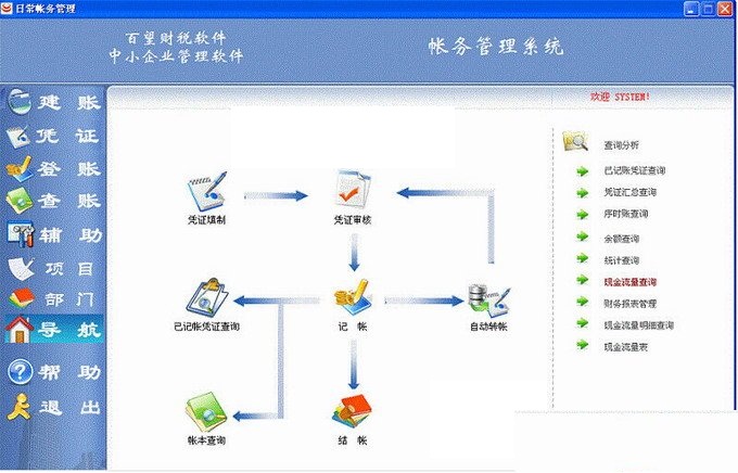 百望賬務(wù)管理系統(tǒng) v1.0 免費版 0
