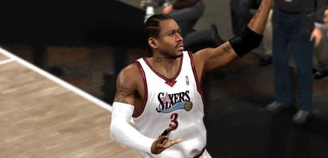 nba2k15mc模式艾弗森面補存檔 綠色版 1