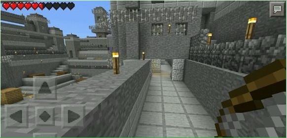 我的世界手機(jī)版0.11.0CF守望之城地圖存檔  0