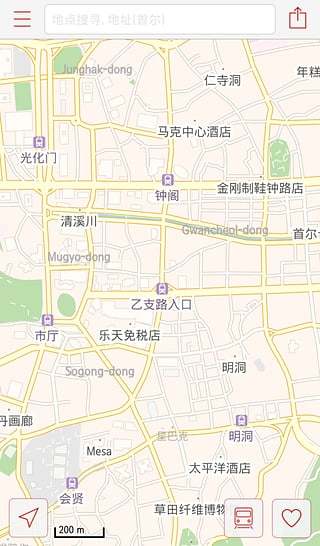 我在哪兒(韓國地圖) v2.8.6 安卓版 1