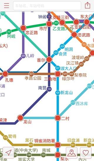 我在哪兒(韓國地圖) v2.8.6 安卓版 3