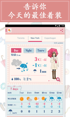 時(shí)裳天氣app v9.5.9 安卓版 0