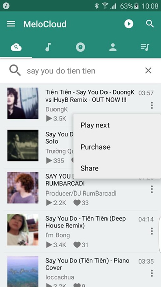 MeloCloud音樂播放器 v1.2.1 安卓版 1