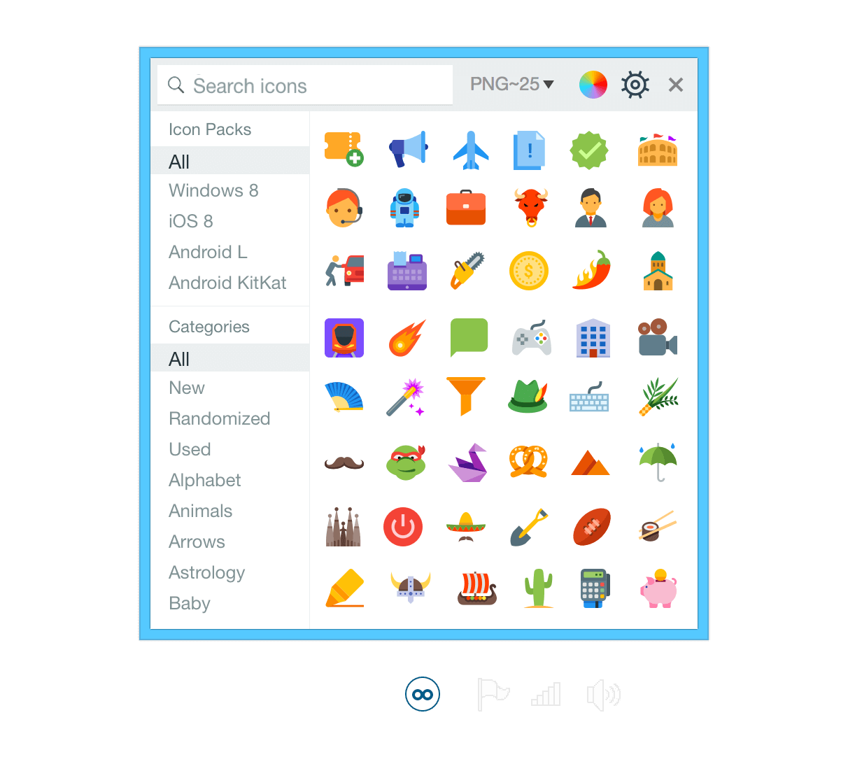 icons8 APP(圖標(biāo)圖庫) v5.0 官方版 0