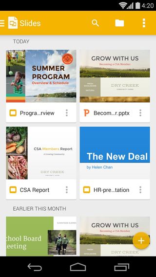google slides