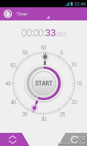 華麗秒表app(Hybrid Stopwatch and Timer) v2.0.8.4 安卓版 0