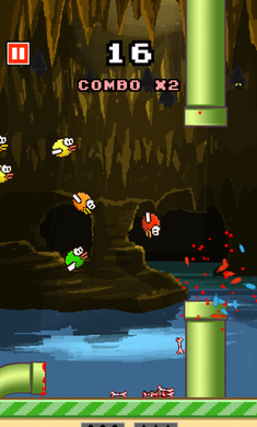 粉碎小鳥修改版(flappy crush) v1.92 無限金幣版 2