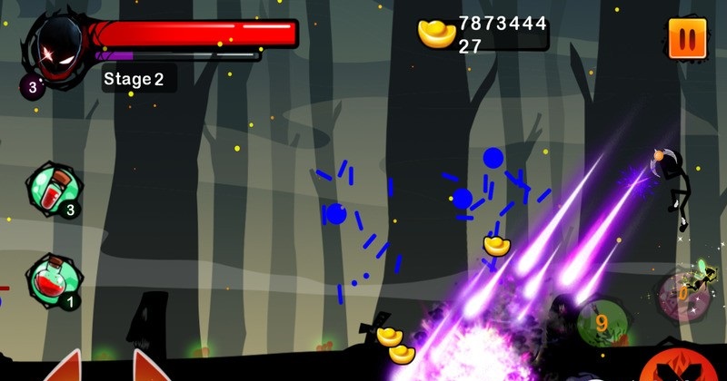 火柴人幽靈戰(zhàn)士內(nèi)購修改版(Stickman Ghost Warrior) v1.0.2 安卓無限金幣版 0