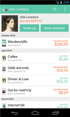 Splitwise apk v3.8.1 安卓版 2