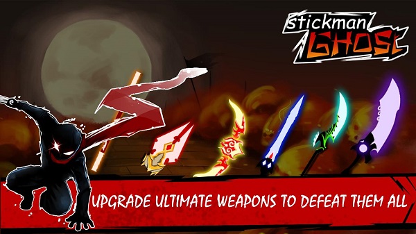 火柴人幽靈忍者無限金幣(Stickman Ghost) v1.4.2 安卓版 1