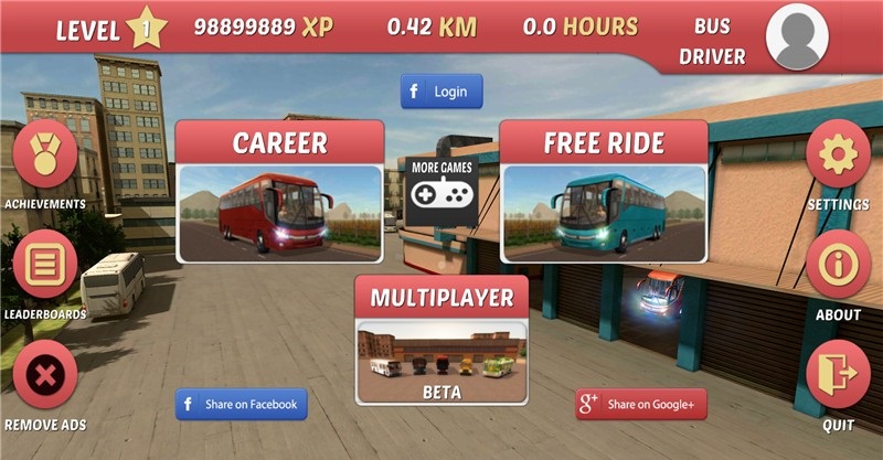 模擬巴士2015修改版(Bus Simulator 3D - 2015) v1.8.4 安卓金幣版 3