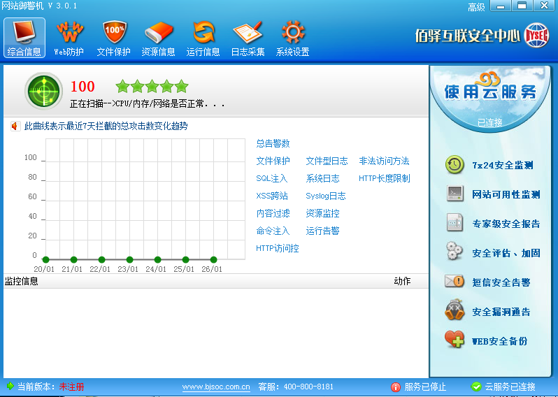 網站御警機 v3.0.1 官方版 0